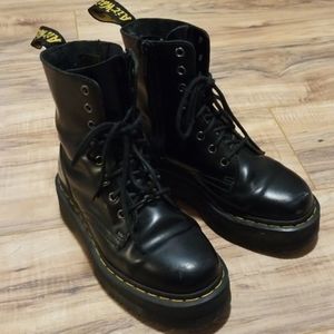 Black Dr Martens Jadon Boots
